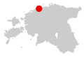 Map Estonia